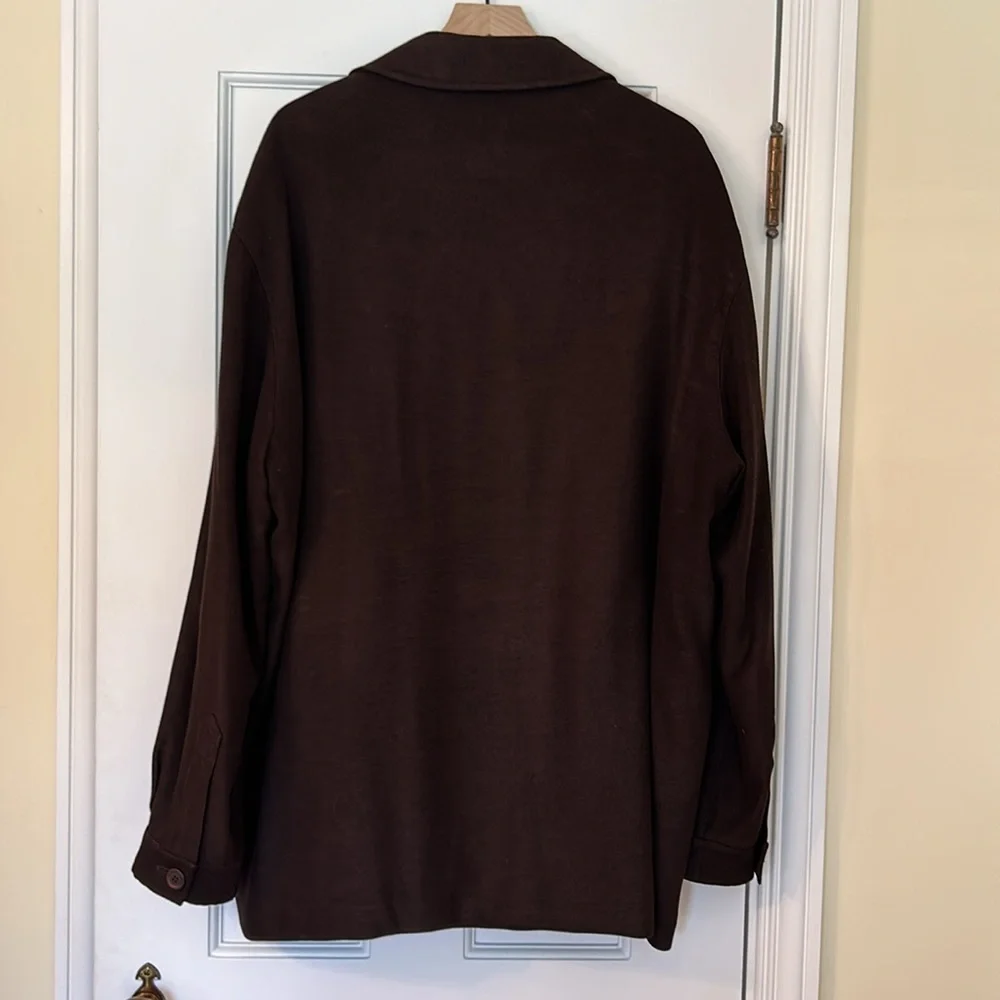 LINEAGE Blazer/Shacket Brown XXL - Picture 7 of 16
